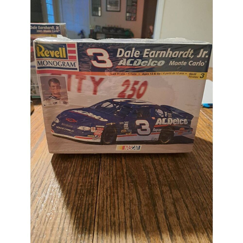 1998 Revell Monogram Dale Earnhardt Jr. AC Delco Monte Carlo NASCAR Kit Sealed